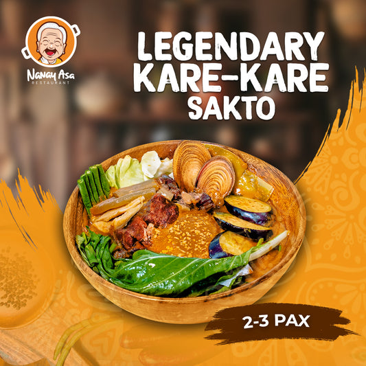 Legendary Beef Kare-Kare = Sakto Tub (Good for 2-3 Pax)