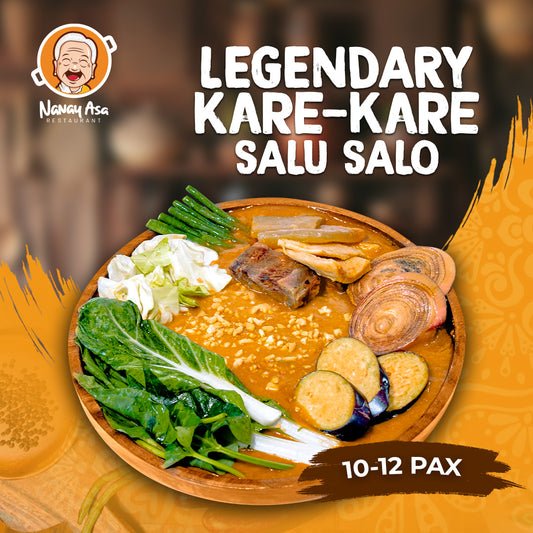 Legendary Beef Kare-Kare = Salo-Salo Tub (Good for 10-12 Pax)
